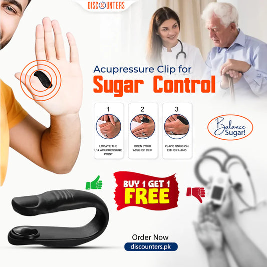 Acupressure Clip for Sugar Control