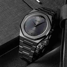 Stealth Black Arabic Dial Watch
